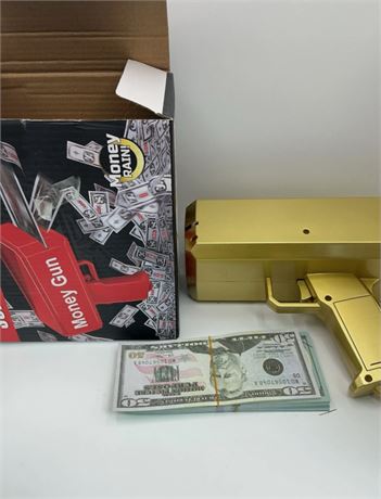 Money Gun Battery Operated