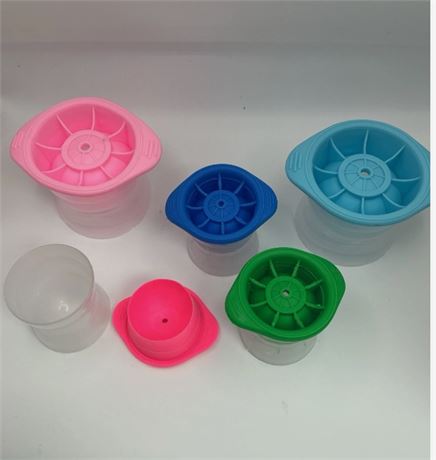 5 Pack Sphere Ice Molds For Drinks