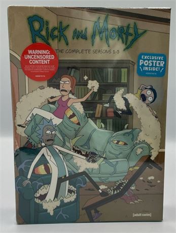 rick and morty seasons 1-6 DVD