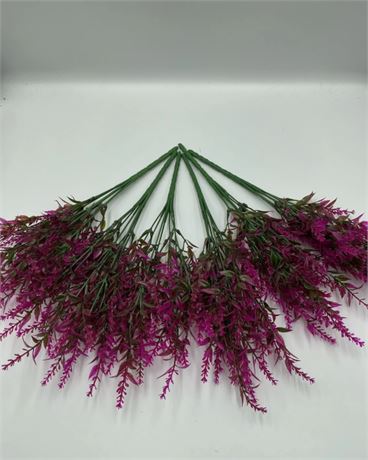 artificial flowers for decoration 6 Pieces