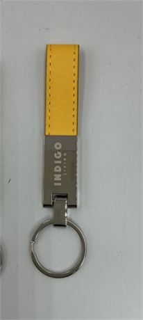 Key chains vintage yellow