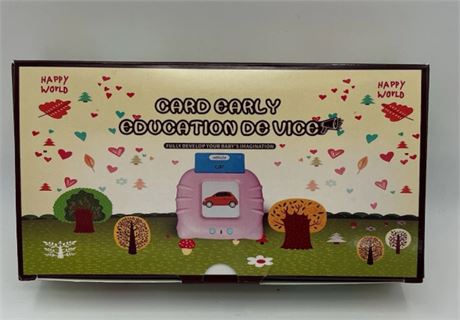 Early Education Device with cards