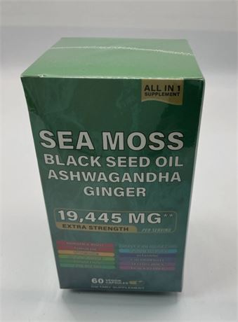 SEA MOSS BLACK SEEDS OIL
