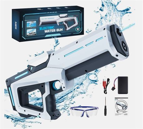 Skirfy Electric Water Blaster Gun for Kids & Adults – 2025 High Cap, Long Range