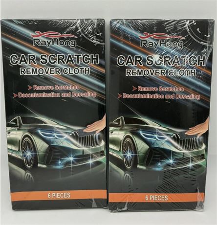 Ray Hong Car Scratch Remover Cloth 2pk