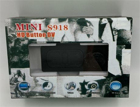 Mini S918 HD Button DV