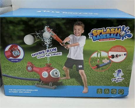 Water Sprinkler Toy Splash Baseball Homerun Edition