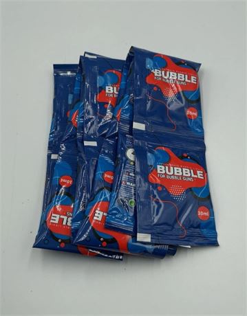 20Pack Bubble Concentrate Liquid – High Yield Mix for Bubble Guns & Wands