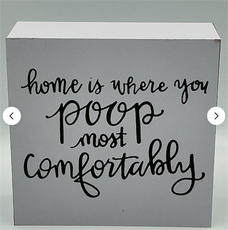 2 pcs Quote About Home Plaque Sign D89381