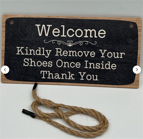2 PCs Welcome Instructional Sign C47136