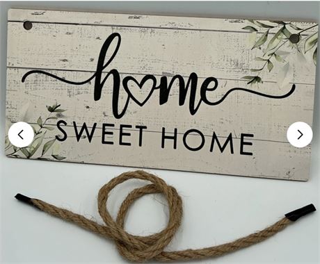 2 pcs Home Sweet Home Hanging Sign C80652