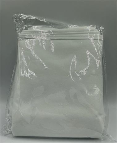 4 Piece White Mesh Laundry Bags