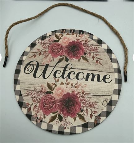 2 Pc Welcome Sign C73875