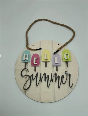 2 Pcs Summer Sign C54875