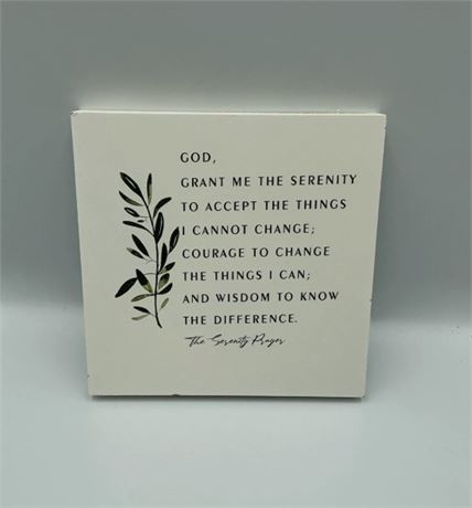 2 Pc Wooden Prayer Quote MB97332