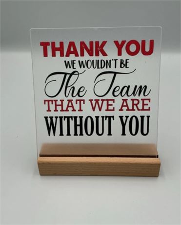 2 Pc Motivational Desk Plaque Y05393