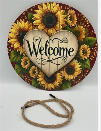 2 PCs Welcome Sign C50371