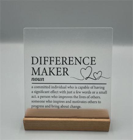 2 Pc Motivational Quote Plaque 1262612759