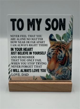 2 Pc Son Quote Plaque Y43735