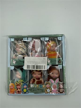 Doll lovely 6 piece set