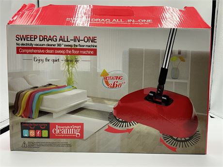 Sweep drag Vacuum cleaner