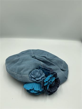Light Blue Hat for Ladies