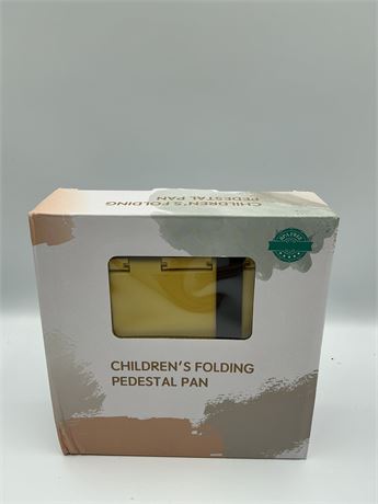 Childrens Folding Pedestal Pan
