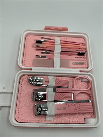 Manicure Nail Clippers Set case