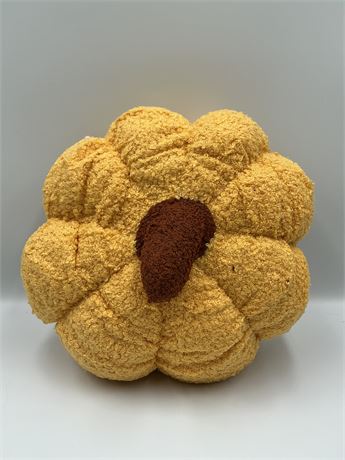 Yellow Pumpkin Big Pillow