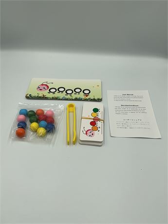 Clip Bead Matching Game/Test