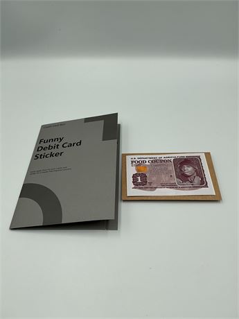 Funny Debit Card Stickers