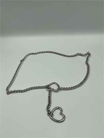Silver Tone Chain Necklace