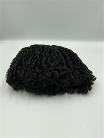 Black curly wigs